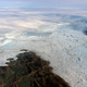 The front of Jakobshavn glacier.